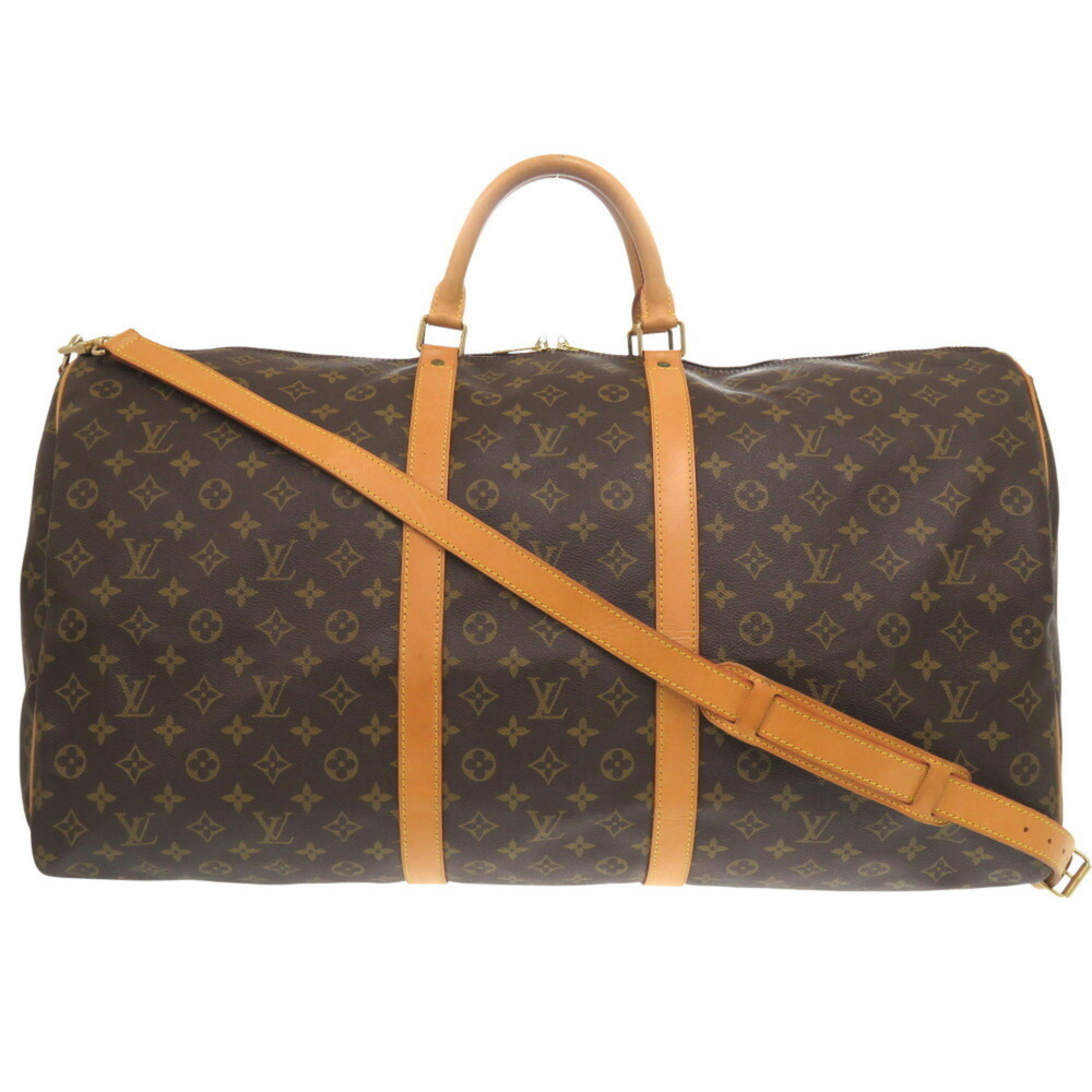 LOUIS VUITTON Authentic Brown Monogram Boston Bag - Picture 2 of 11